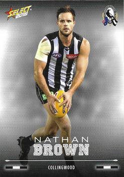 2016 Select Footy Stars #42 Nathan Brown Front
